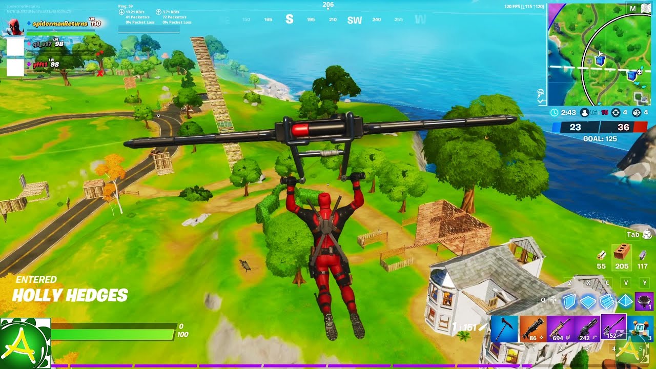 Fortnite: Team Rumble Gameplay (no commentary)