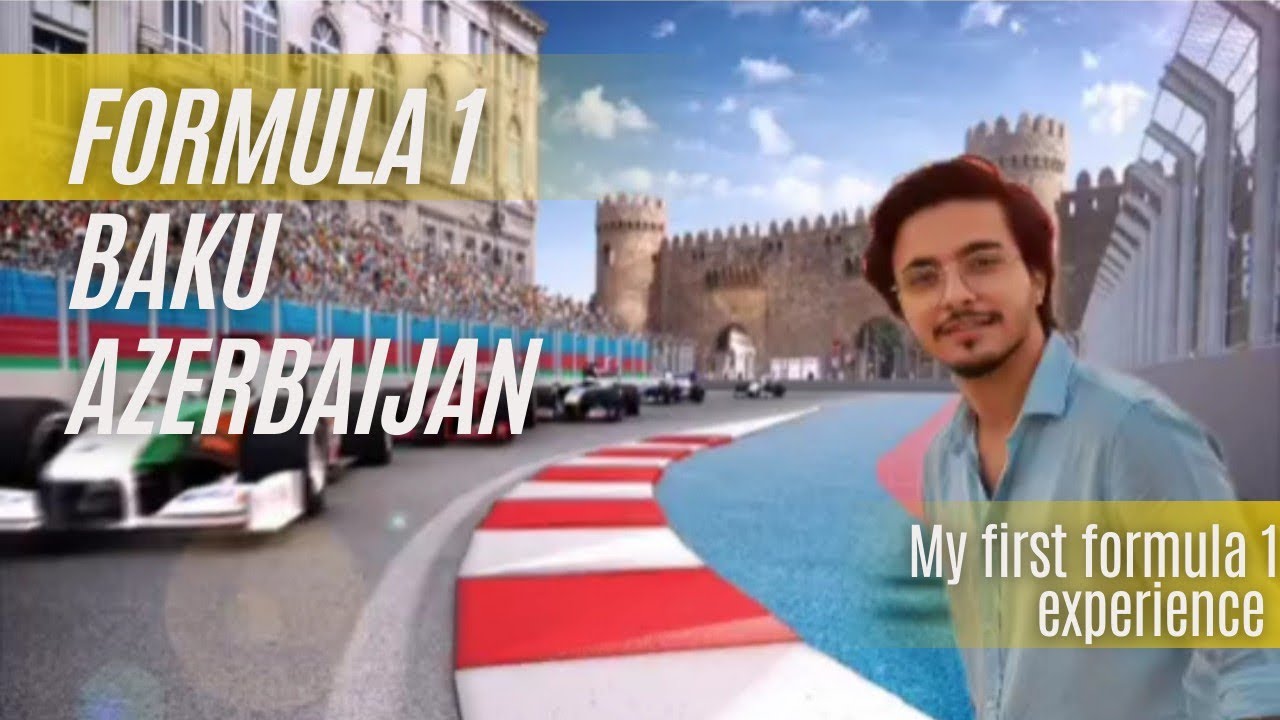 “My First Formula 1 Experience in Baku, Azerbaijan 🇦🇿 | Unforgettable Street Circuit Action!”