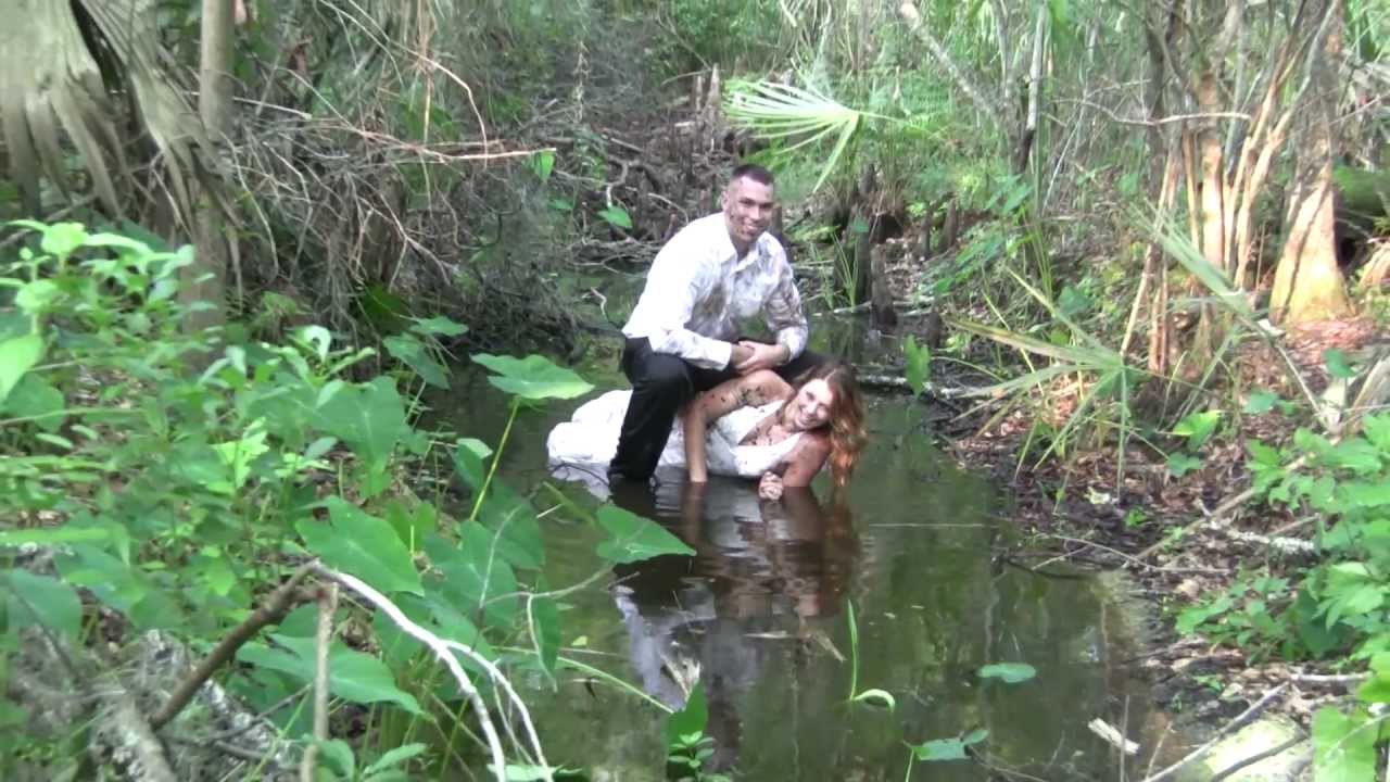 Trash the Dress Wedding Video Jacksonville, Florida   http://ermweddingvideo.com 904.866.1070