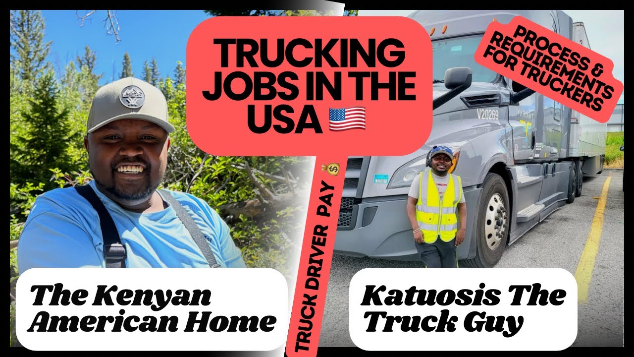 Trucking Jobs & Life In The USA - With Katuosis The Truck Guy