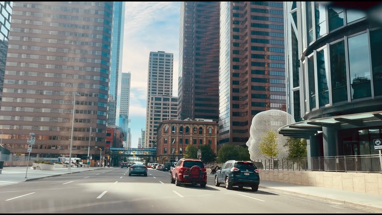 Calgary City Drive | Daytime Relaxing Ride
