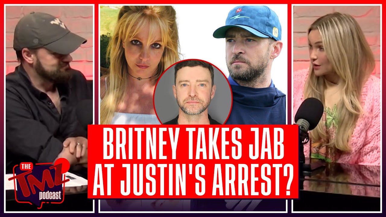 Britney Spears Mocks Justin Timberlake DWI Arrest? | The TMZ Podcast