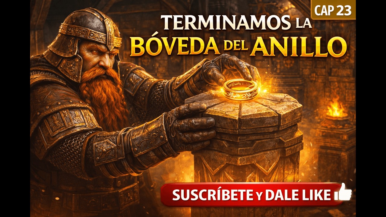 Terminamos la Bóveda del Anillo 💍 | Durin Folks Capítulo 23 | Return to Moria