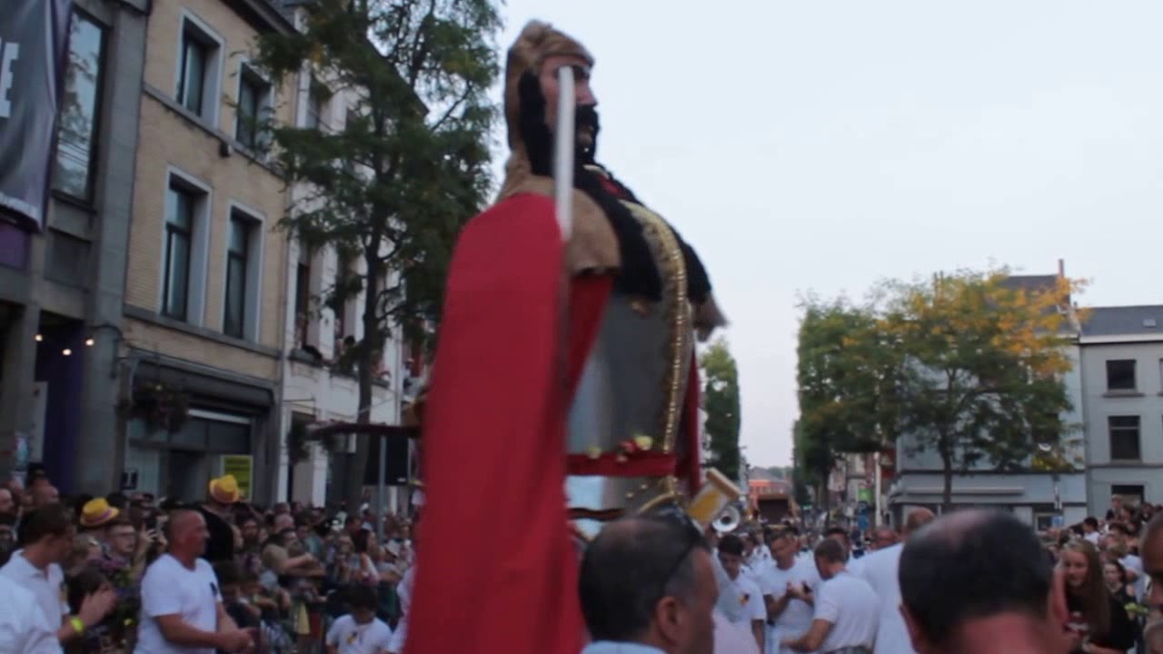 Ducasse d'Ath 2017 - Ambiorix sur la Place et à St Julien