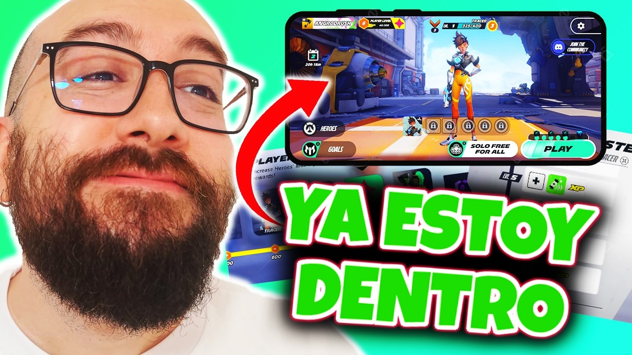 ¡YA HE JUGADO OVERWATCH RUSH! Te enseño TODO en DETALLE | Angrod