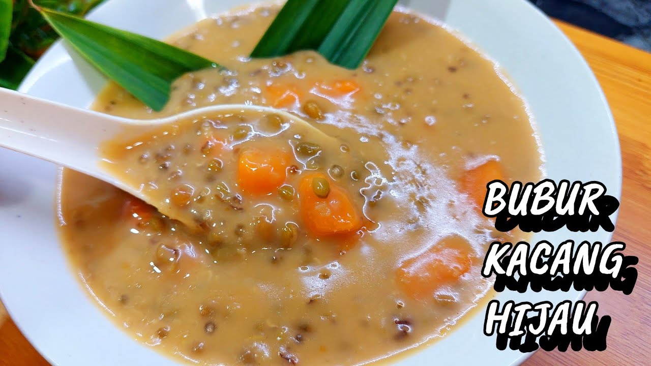 BUBUR KACANG HIJAU ubi Keledek, pekat pasti sedap 👌