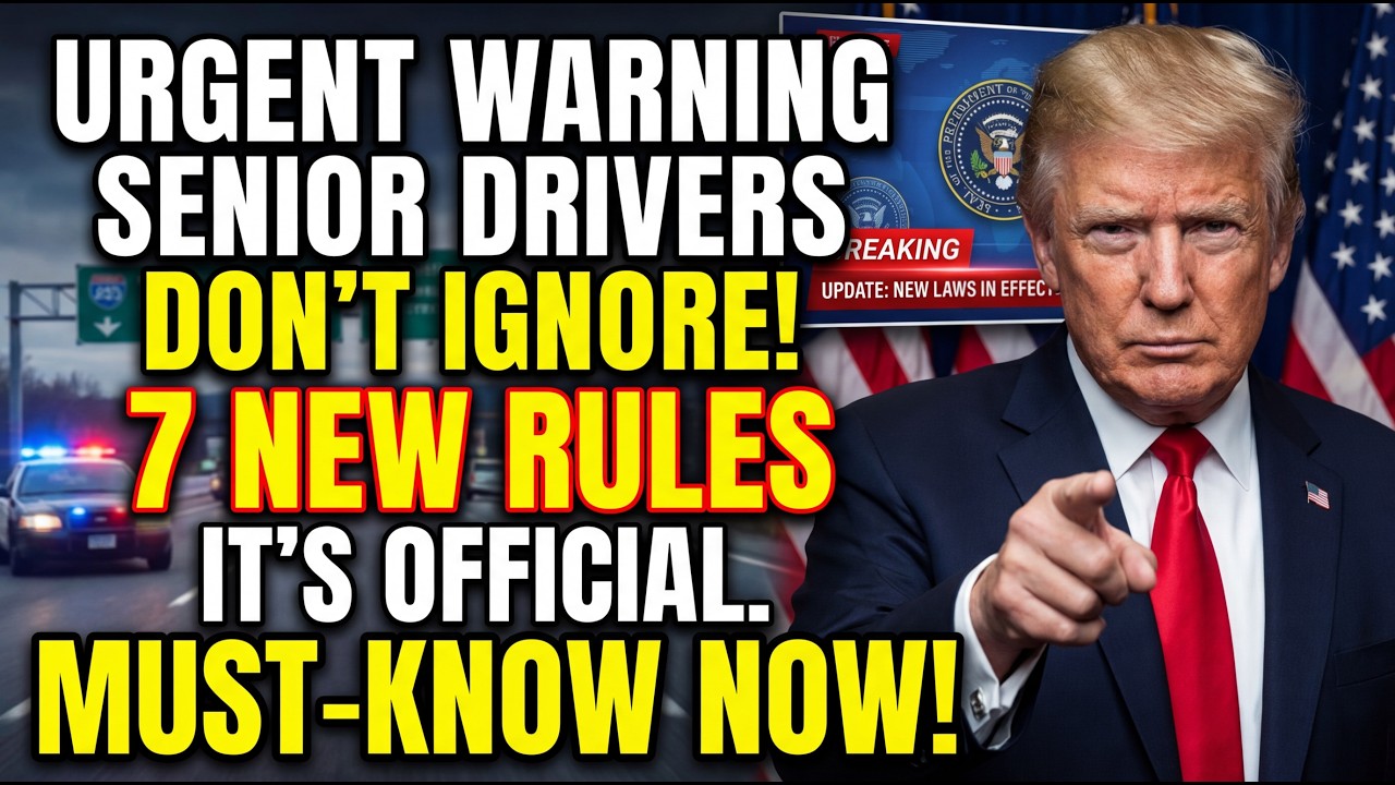 Senior Drivers: Don&rsquo;t Ignore These 7 New Rules Before It&rsquo;s Too Late