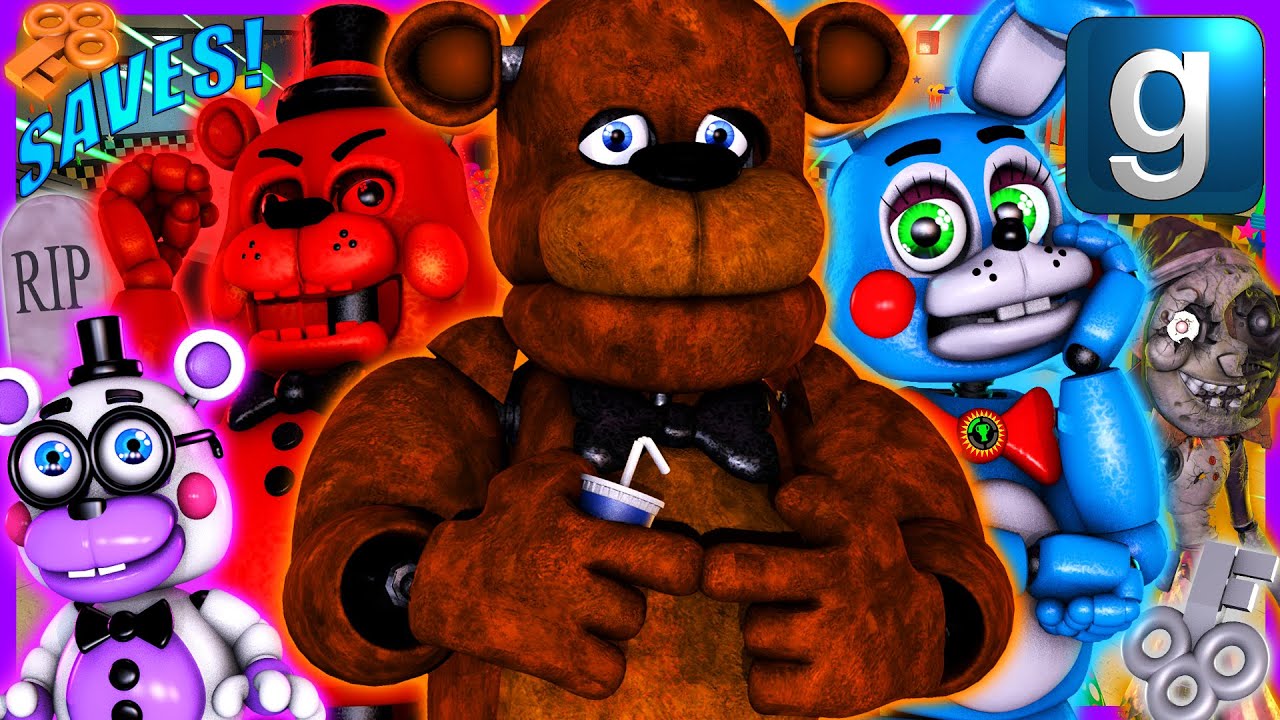 Gmod FNAF | Going On Random FNAF Saves! [Part 31]