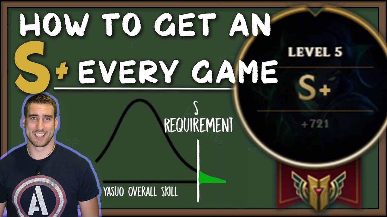 How To Get An S+ Every Game | League of Legends  @Arkadian