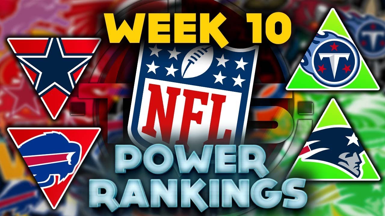 The Official 2021 NFL Power Rankings Week 10 Edition || TPS