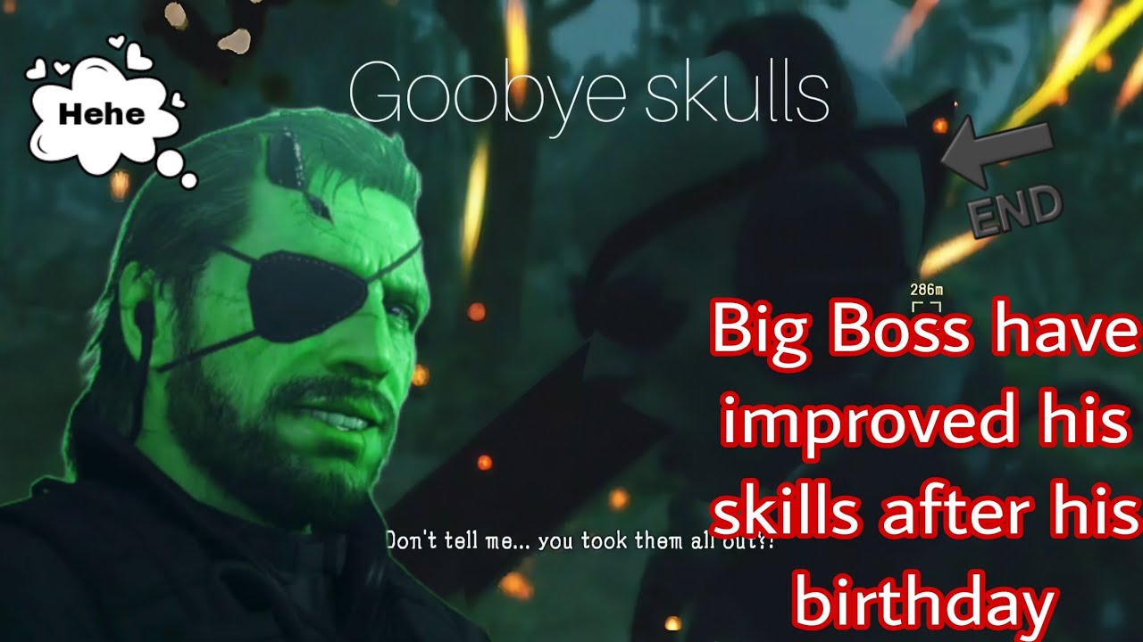 Big Boss has improved his skills after his birthday. Defeating the Skulls in Eps 28|MGSV TPP| SNAKE!