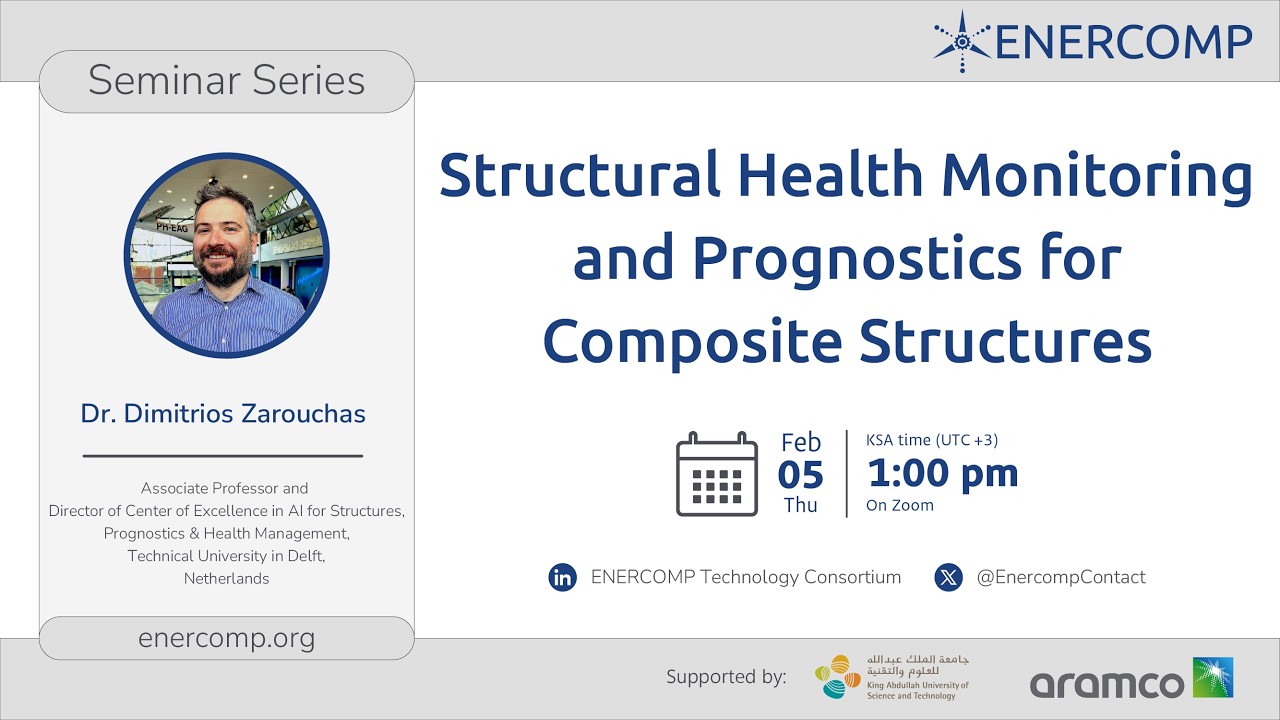 ENERCOMP Seminar Series - Dr. Dimitios Zarouchas - February 5th 2026