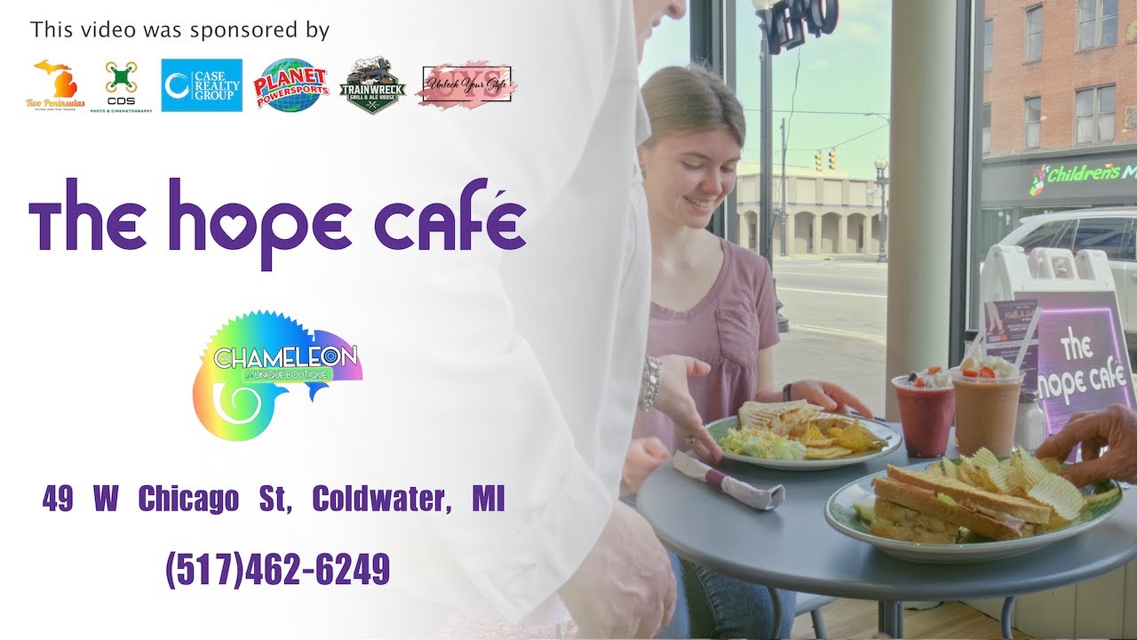 The Hope Cafe - Changing Lives, One Cup At A Time. - Filmed & edit by @combsdrones