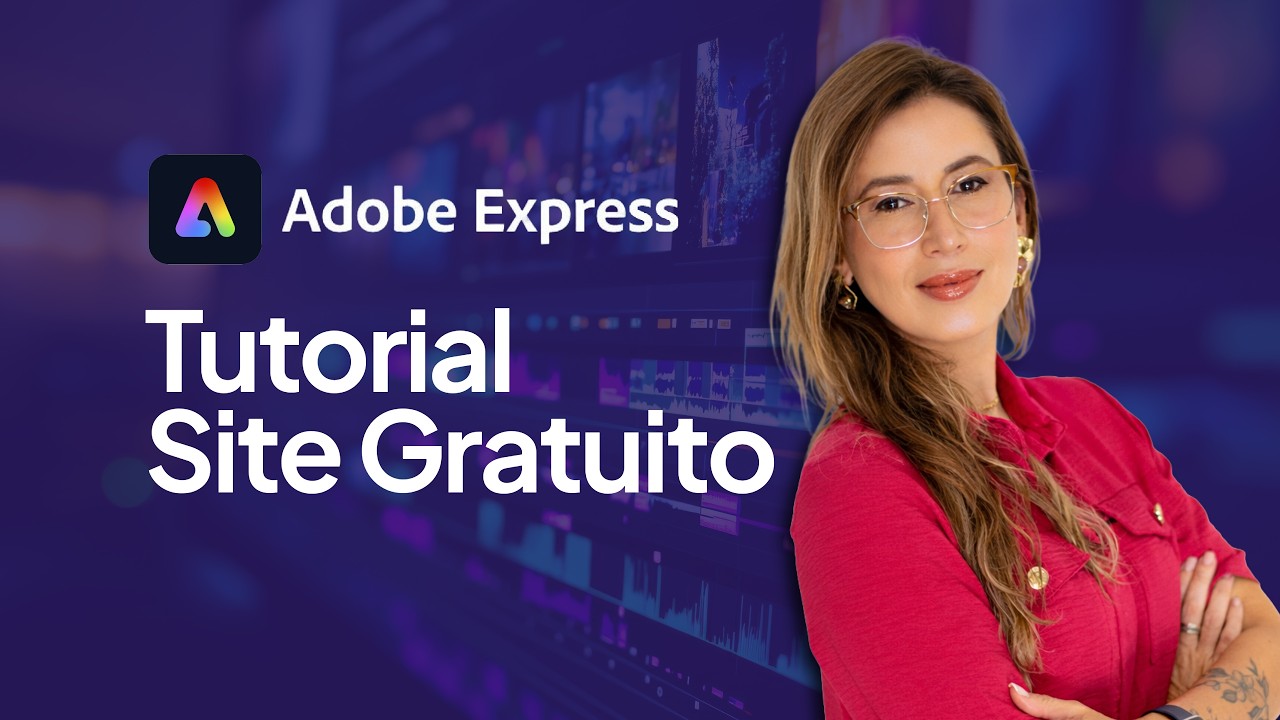 Crie um Website em menos de 20 MINUTOS no Adobe Express (Passo a Passo Completo)