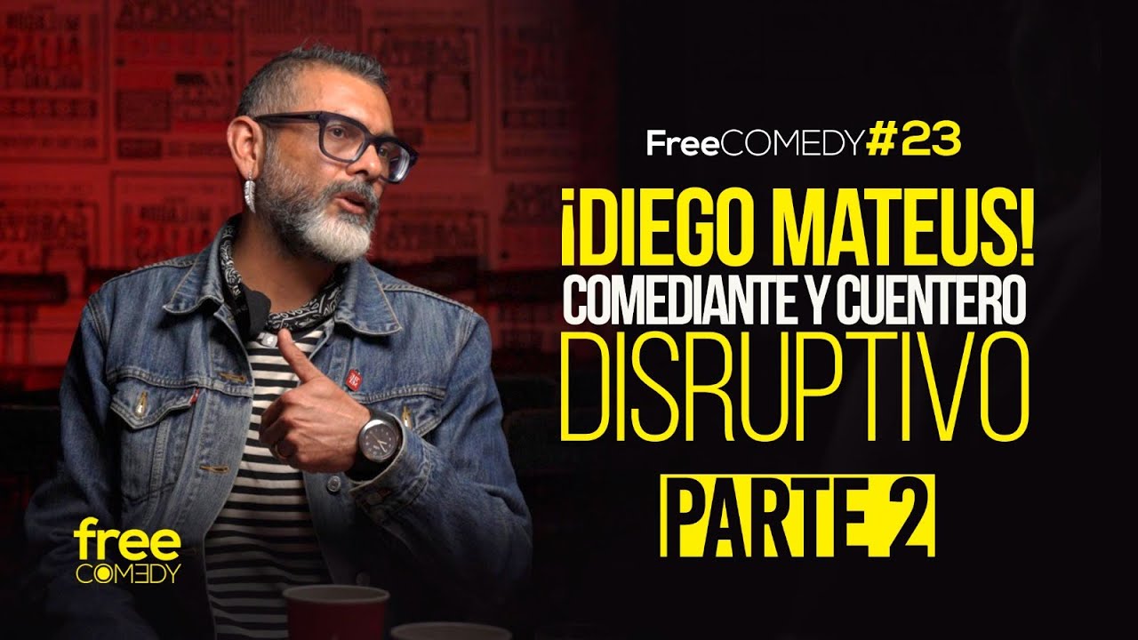 Diego Mateus -comediante y cuentero DISRUPTIVO  parte 2 !Free comedy #23