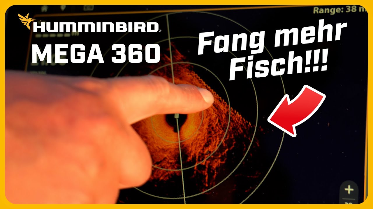 MEGA 360 von Humminbird! Viel mehr Fische durch diesen Geber! Einzigartig!