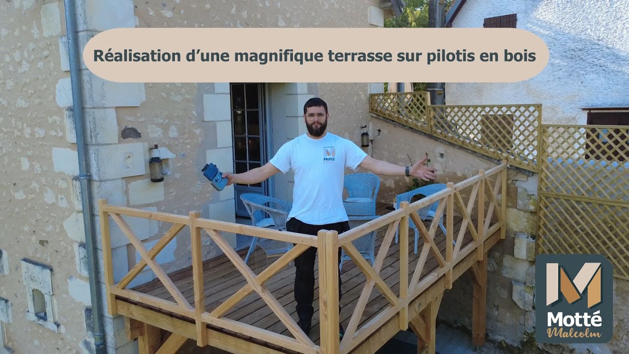 ÉNORME Terrasse en Bois sur Pilotis – Le Résultat Est Fou !