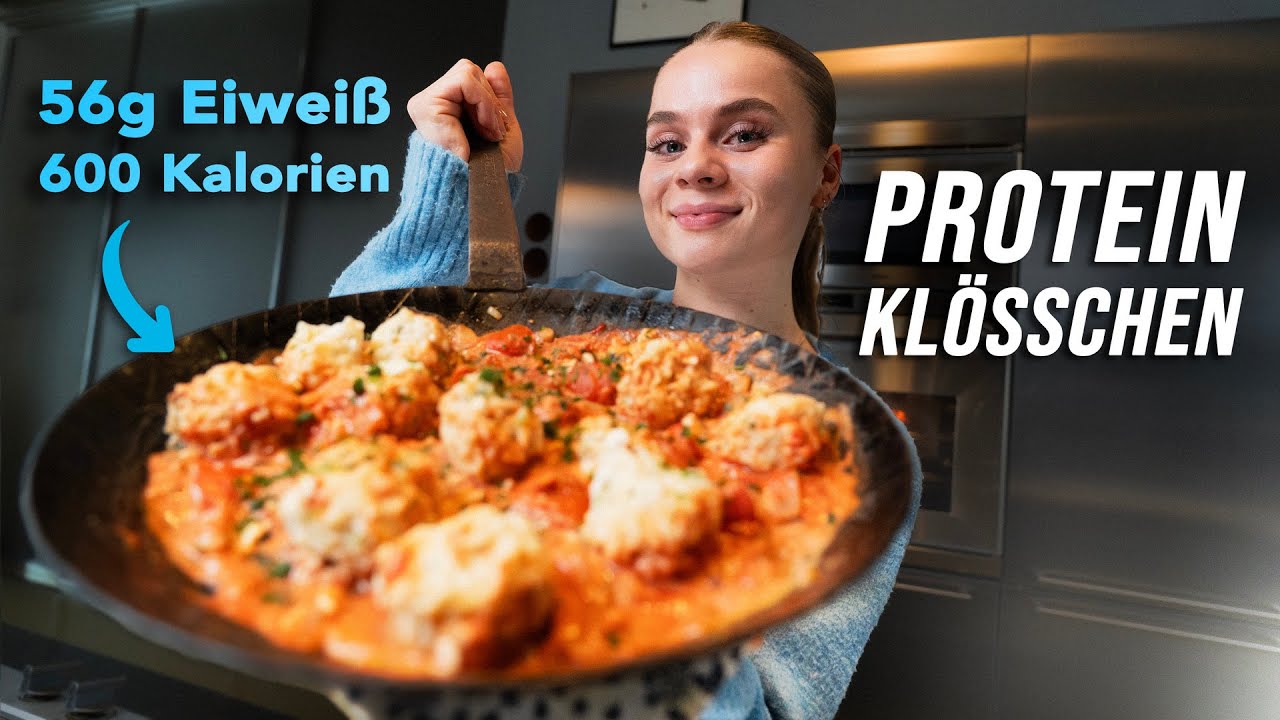 So geht Fitness-Food richtig - 56g Eiweiß mit diesen Klößchen!