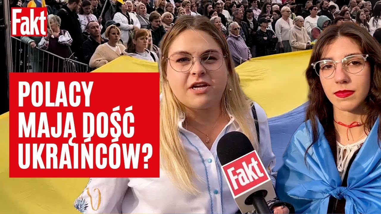 Ukraińcy o rosnącej niechęci od Polaków. 