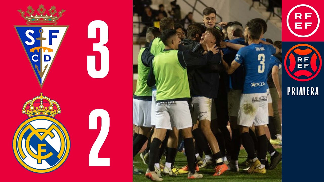 Resumen #PrimeraFederación | San Fernando CD Isleño 3-2 Real Madrid Castilla | Jornada 25 | Grupo 1