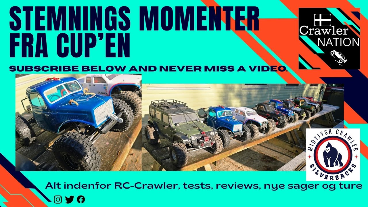 Stemningsvideo fra 4. afdeling af Crawler Cup'en