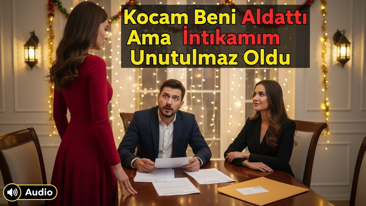 Bayram günü, kocam ve en yakın arkadaşı boşanma evraklarını masaya koyup benim çöküşümü izlemeyi