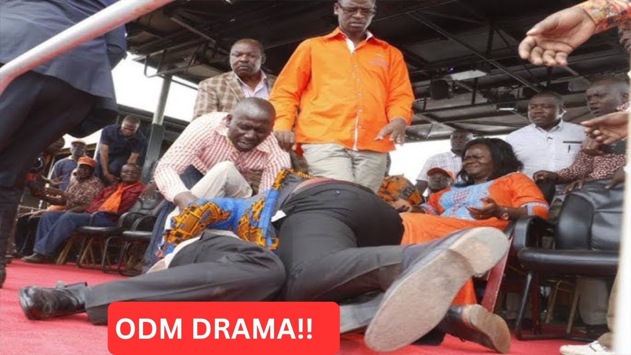DRAMA ERUPTED ODM MEETING IN MOMBASA AFTER SEN SIFUNA,SEN OBURU,GOV ARATI CLASHED WITH GLADYS WANGA!