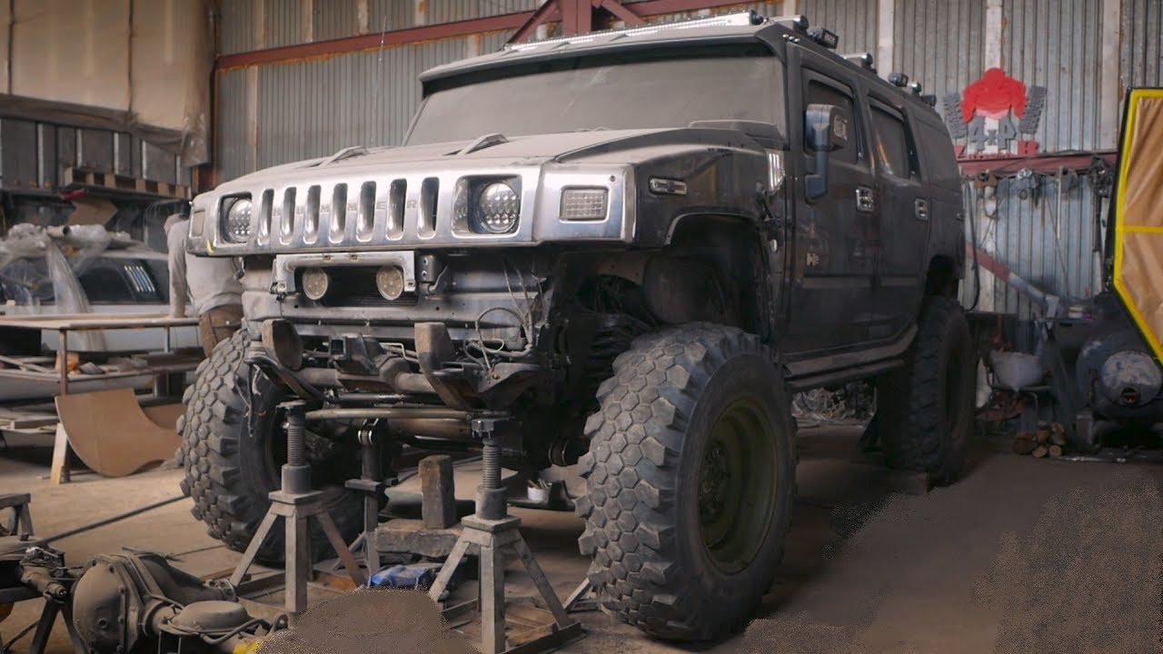 Строим HUMMER H2 для OFFROAD! Он уже на КОЛЁСАХ!