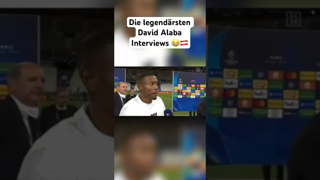 Die legend&auml;rsten David Alaba Interviews 😂🇦🇹 #alaba #bundesliga #fcbayern #davidalaba #&ouml;sterreich