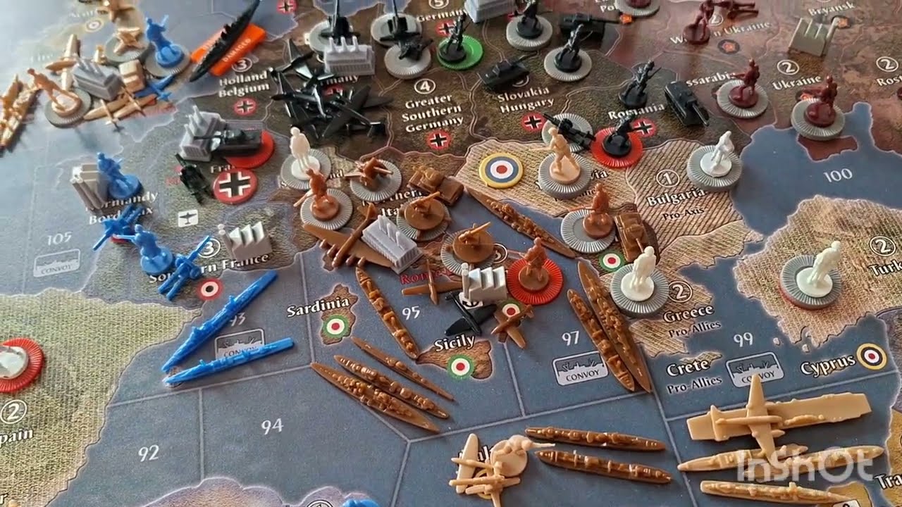 Axis&Allies G40 Strategie Operation Seelöwe