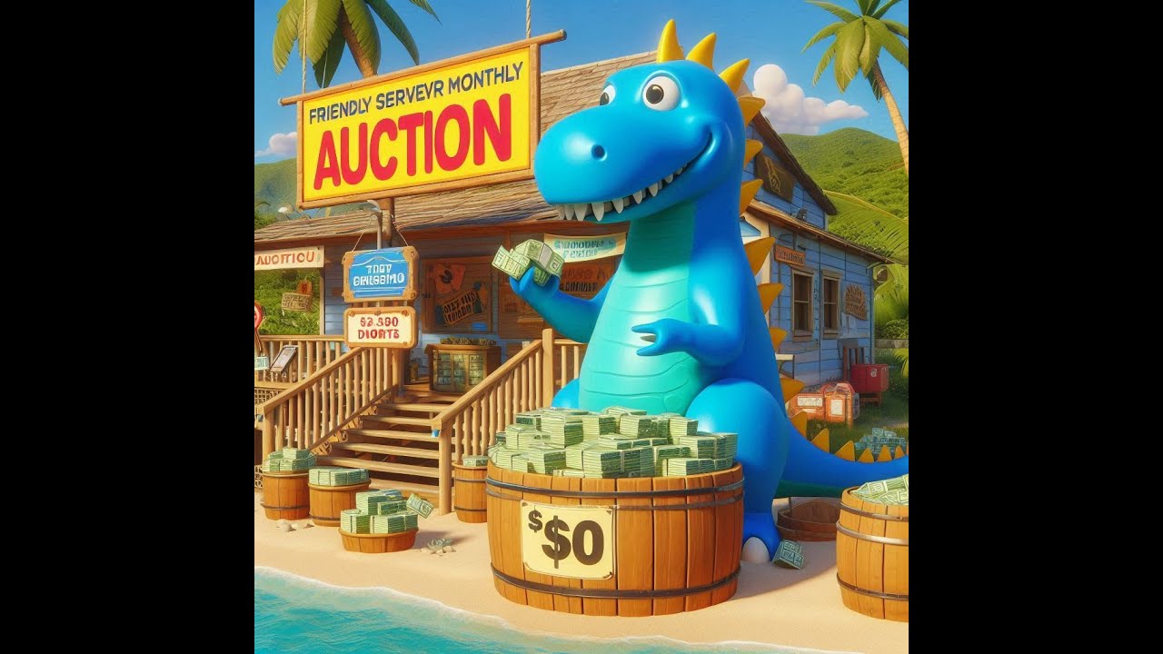 Ark Ascended. The Friendly server Auction. DECEMBER 2025 NO VOICE CHANNEL SOUND