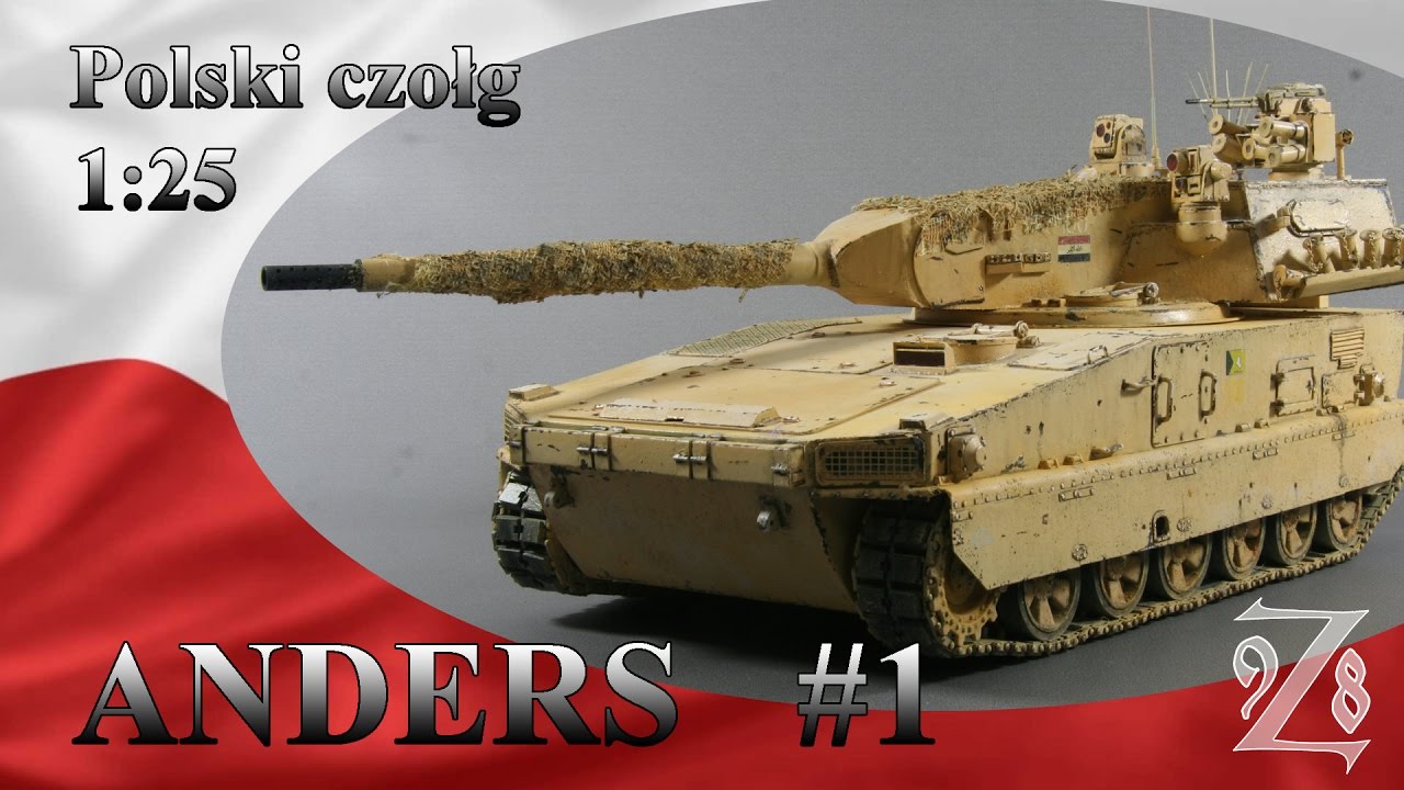 Polski czołg Anders  MODEL-KOM part 1
