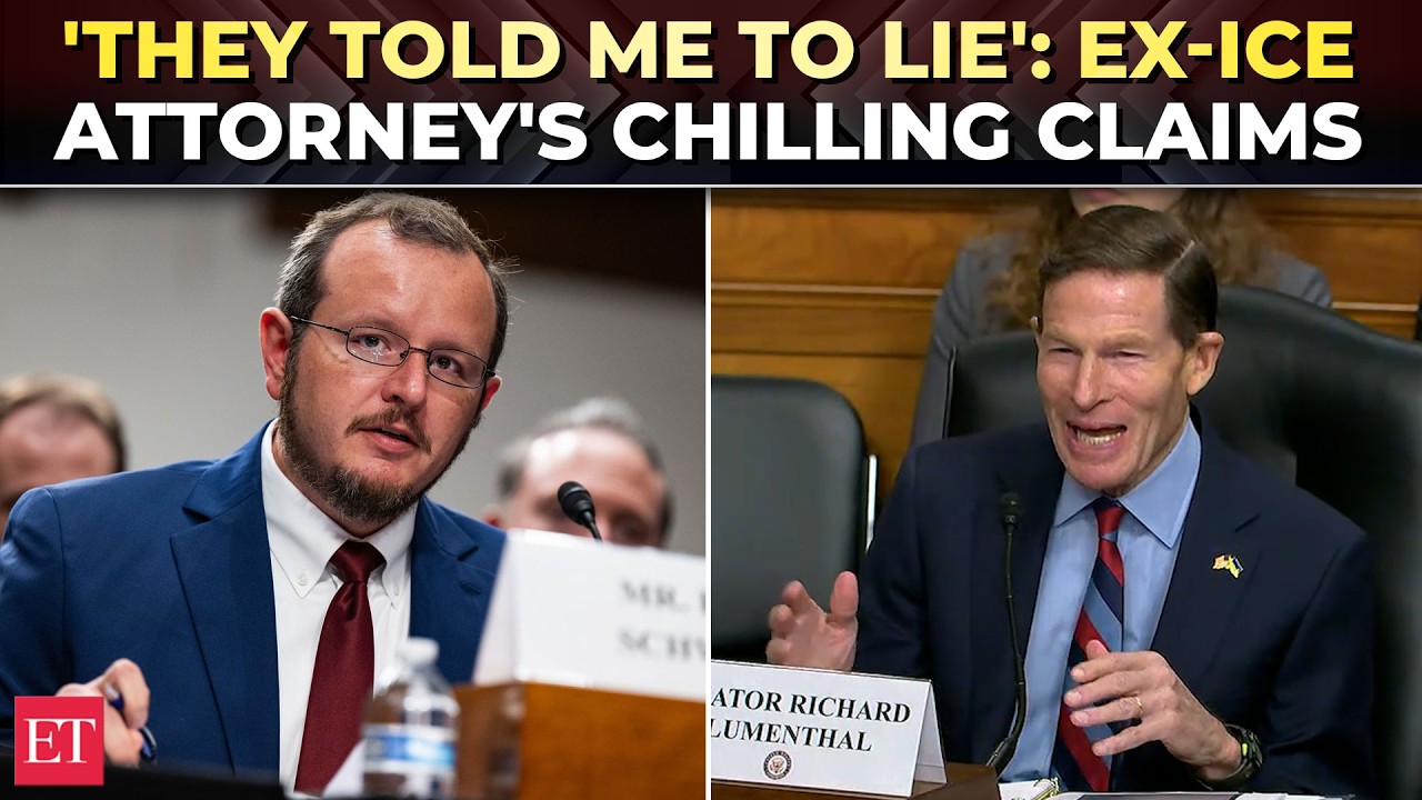 'Ordered to teach violation of USA Constitution': ICE Whistleblower drops bombshell at fiery hearing