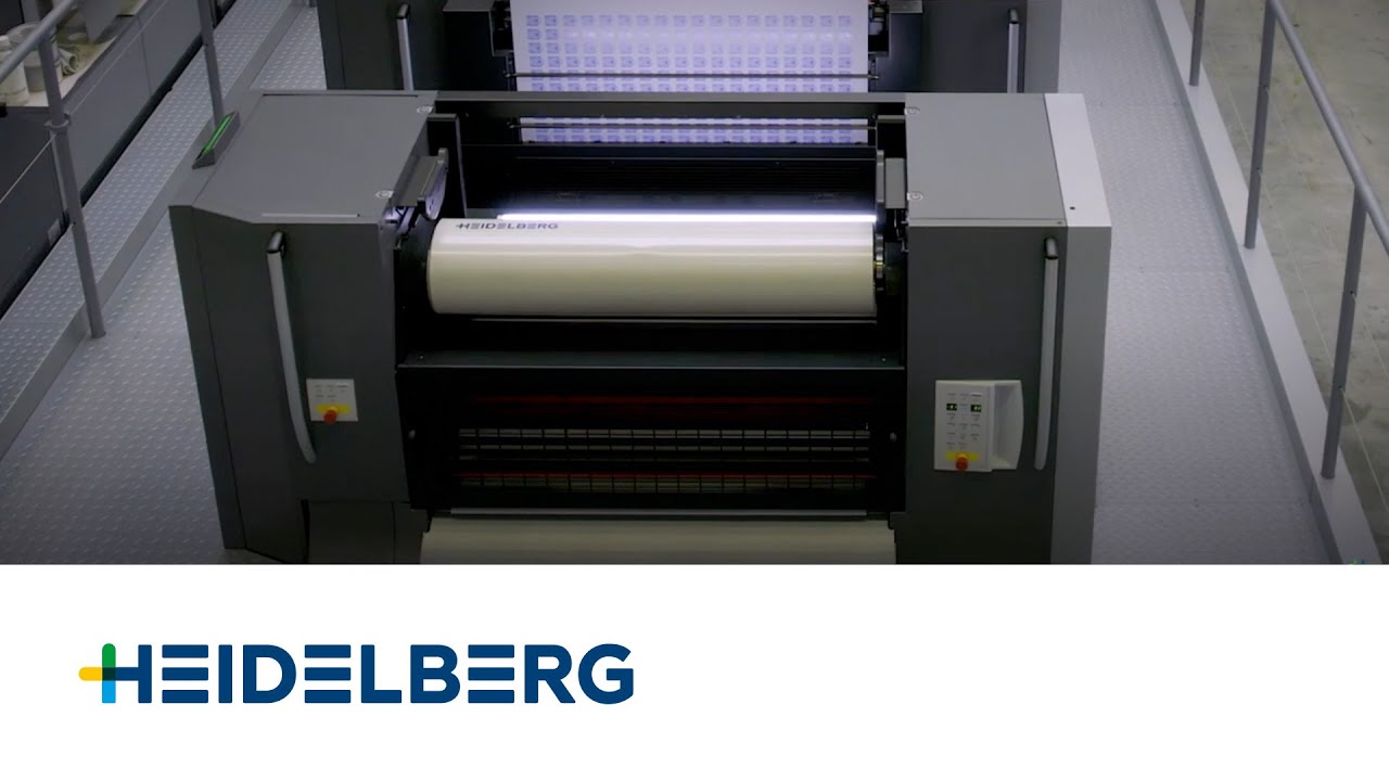 Spotlight on the coating unit of the new Speedmaster CX 104.