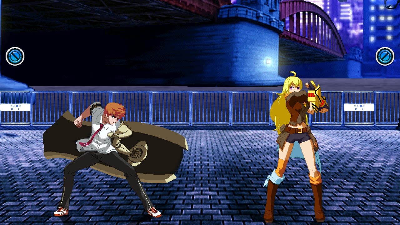 Tsurugi VS Yang Xiao Long [MUGEN/IKEMEN GO]