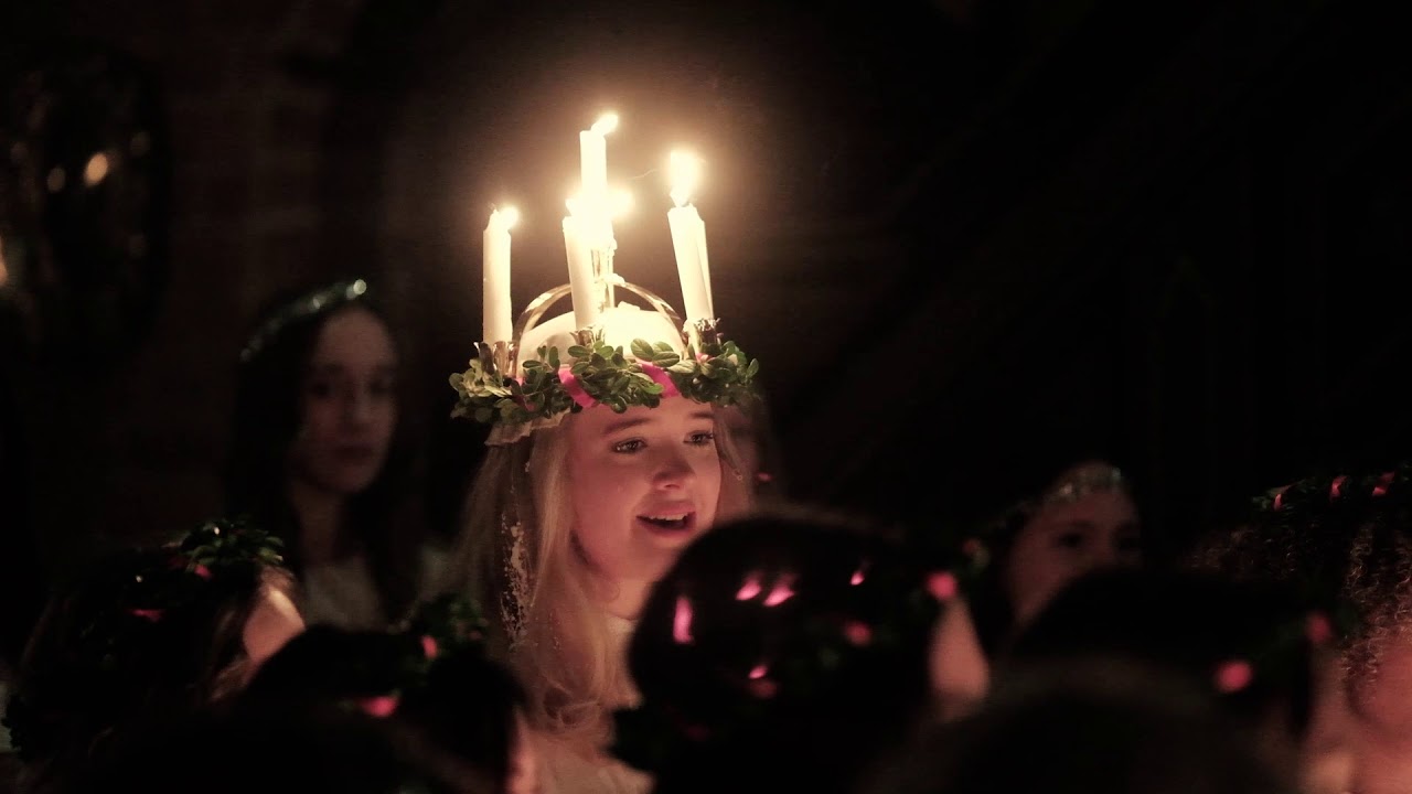 Swedish traditions: Lucia procession 2019