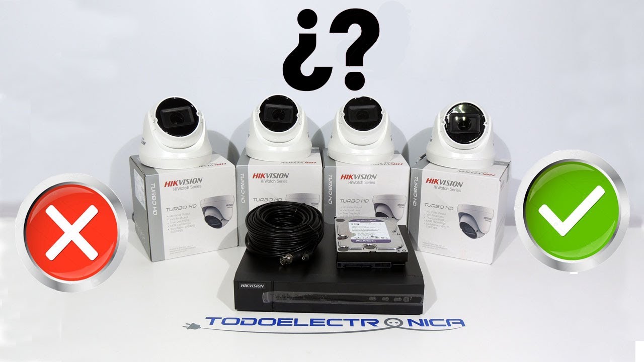 ⚠ 9 claves para elegir bien un kit de cámaras de vigilancia CCTV