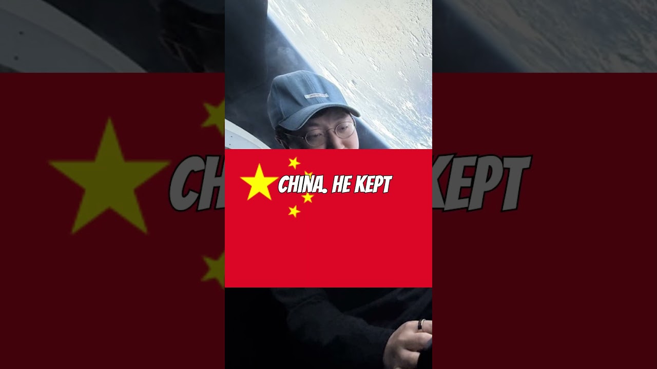 Wang Goes to Space! #space
