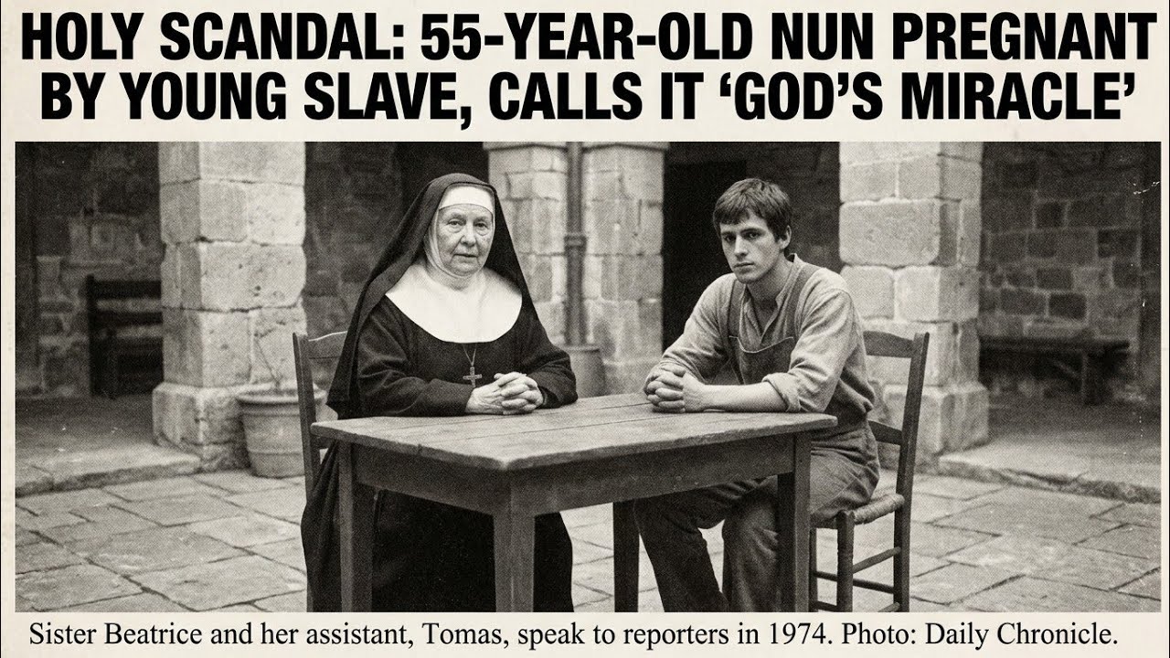 Holy Scandal: 55-Year-Old Nun Got Pregnant by Her Young Slave and Called It God’s Miracle