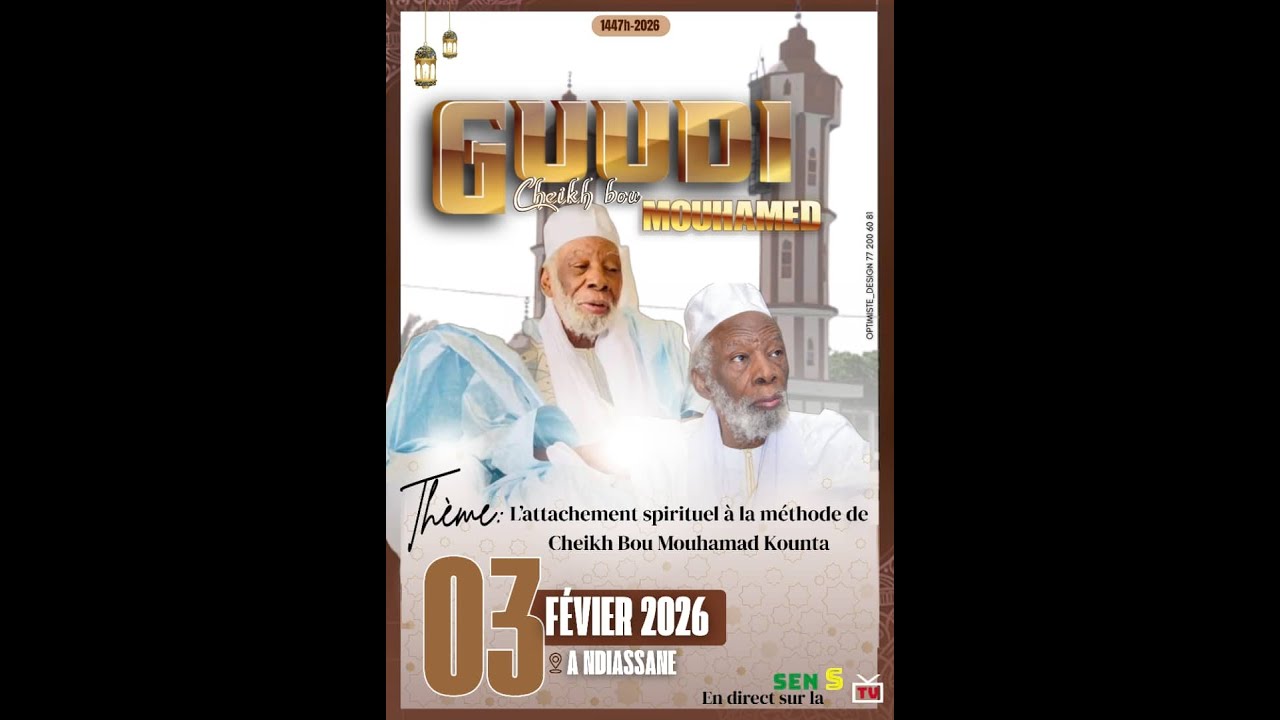 GUDDI CHEIKH BOU MOUHAMED KOUNTA CEREMONIE OFFICIELLE