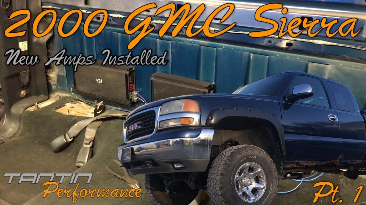 Gunner (2000 GMC Sierra) Gets a New Amps