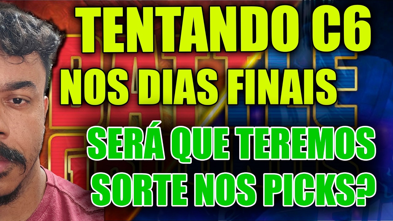 NOVOS DROPS! VAMOS JOGAR UM POUCO DE BG E TENTAR SUBIR.