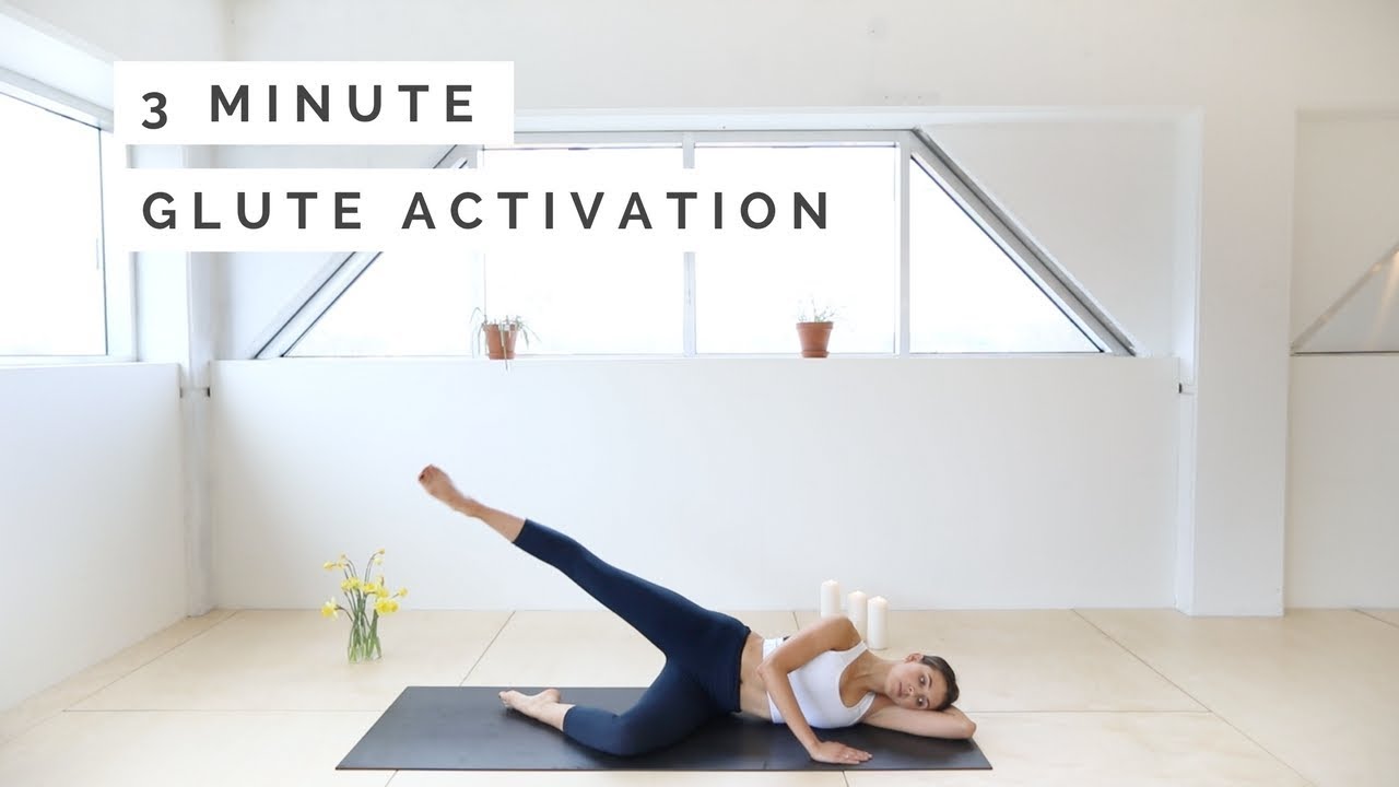 3 Minute Glute Activation Workout | Lottie Murphy