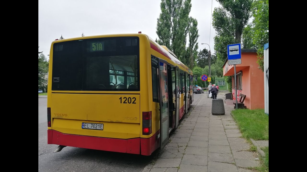Volvo 7000 #1202 🚍 Linia 51A MPK Łódź