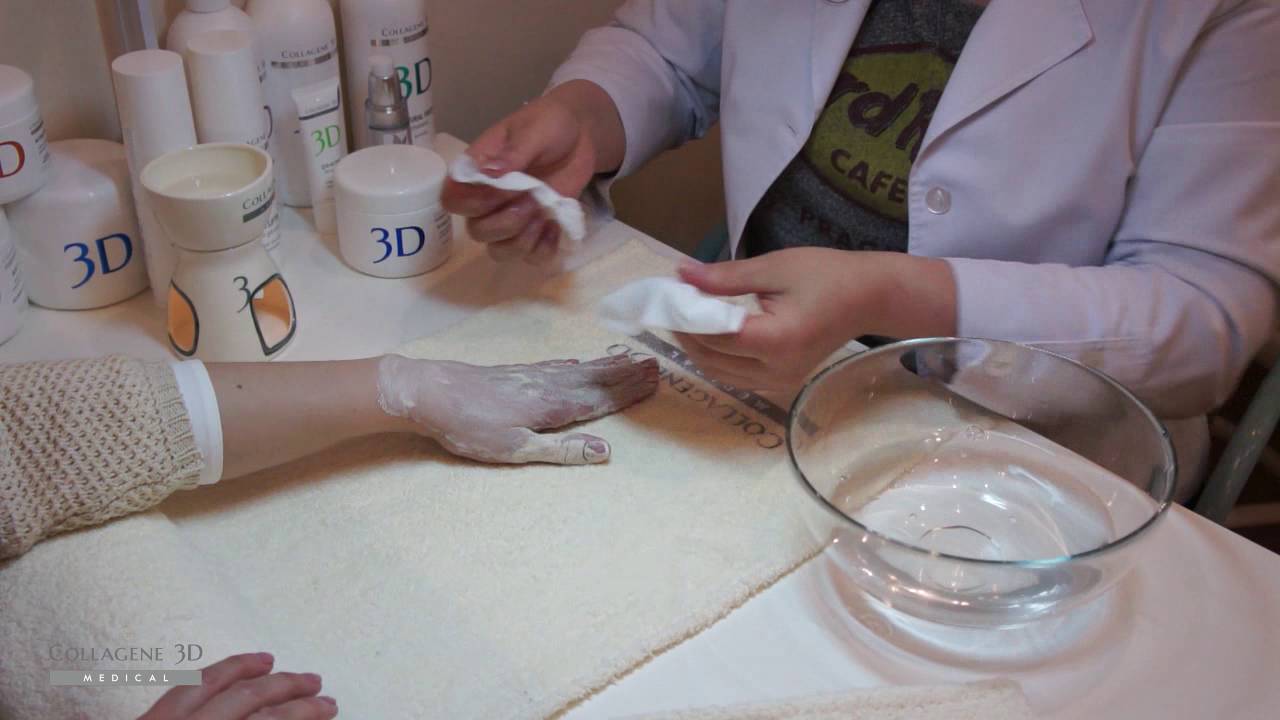 Коллагеновый Spa-уход для кожи рук.