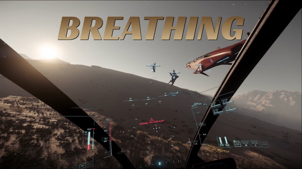 Star Citizen - BREATHING - Group Lowfly [4K, Tobii 5]