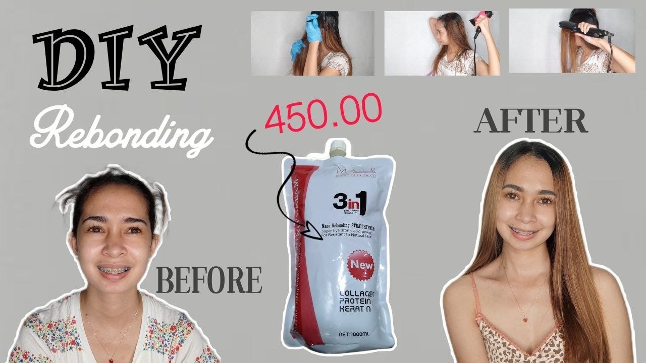 DIY Hair Rebonding for only 450.00