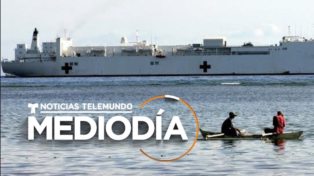 El buque hospital Mercy, un refuerzo al sistema de Los Ángeles | Noticias Telemundo