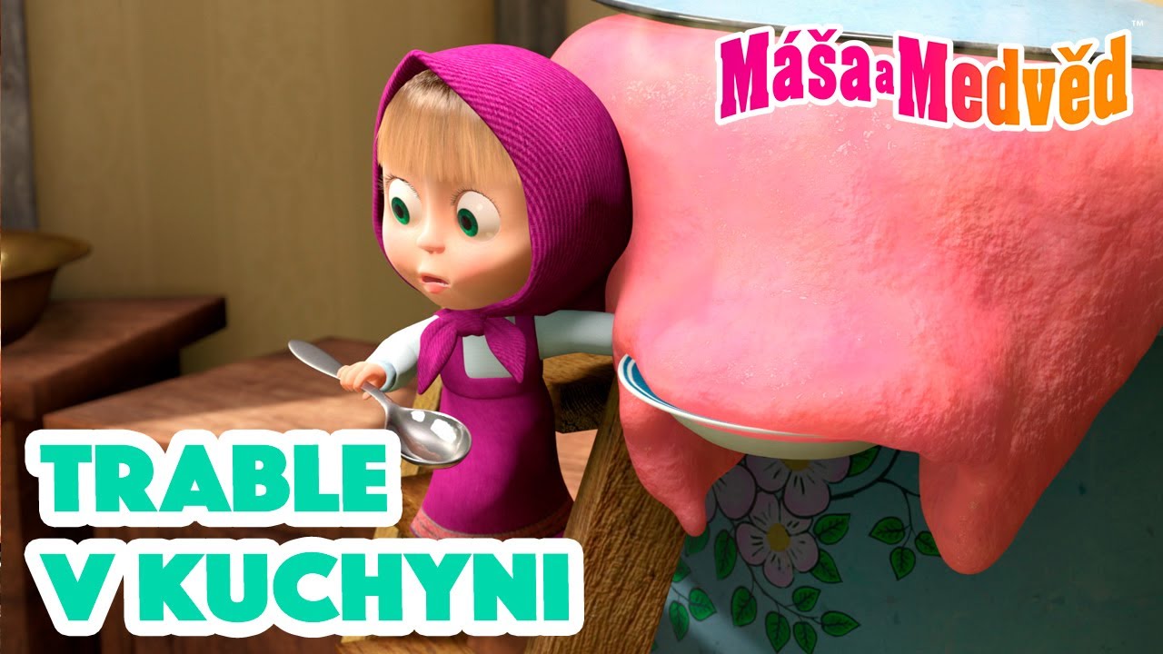 Máša a Medvěd 🐻👧 Trable v kuchyni 👩🏼‍🍳😬🍴 Kolekce epizod 🎬