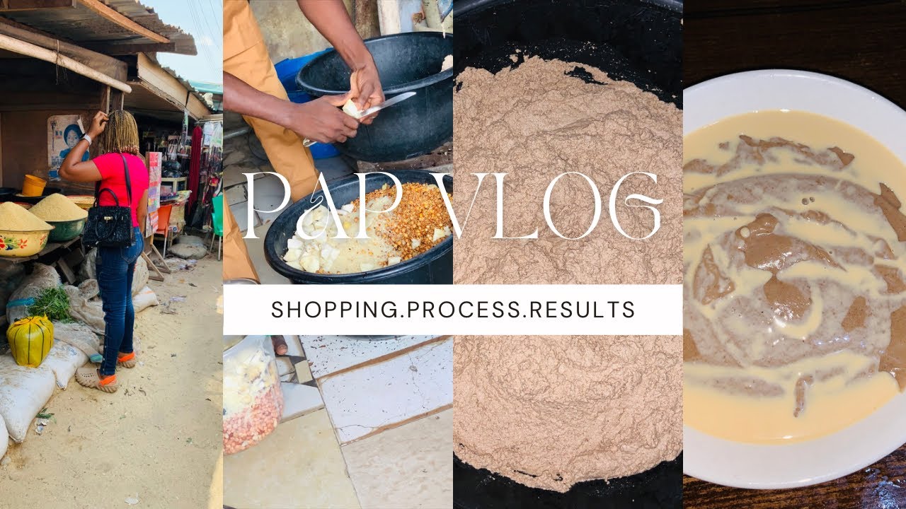 HOW TO MAKE UN-SIEVED FIBER RICH PAP/OGI | 10 INGREDIENTS AND SUPER NUTRITIOUS | SIDE HUSTLE 101